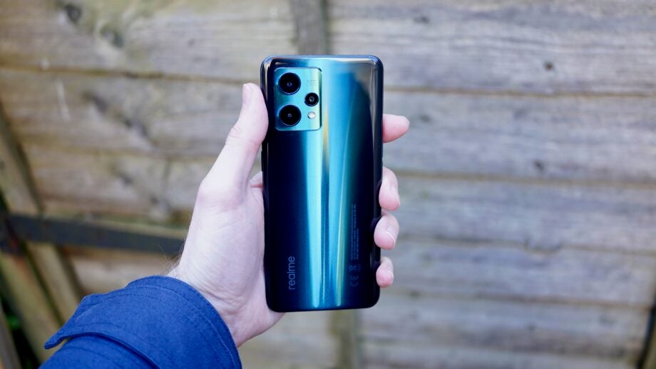 the back of the Realme 9 Pro Plus