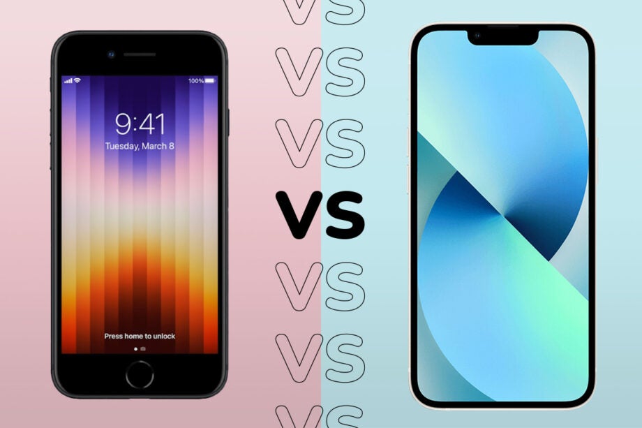 iPhone SE 3 vs iPhone 13