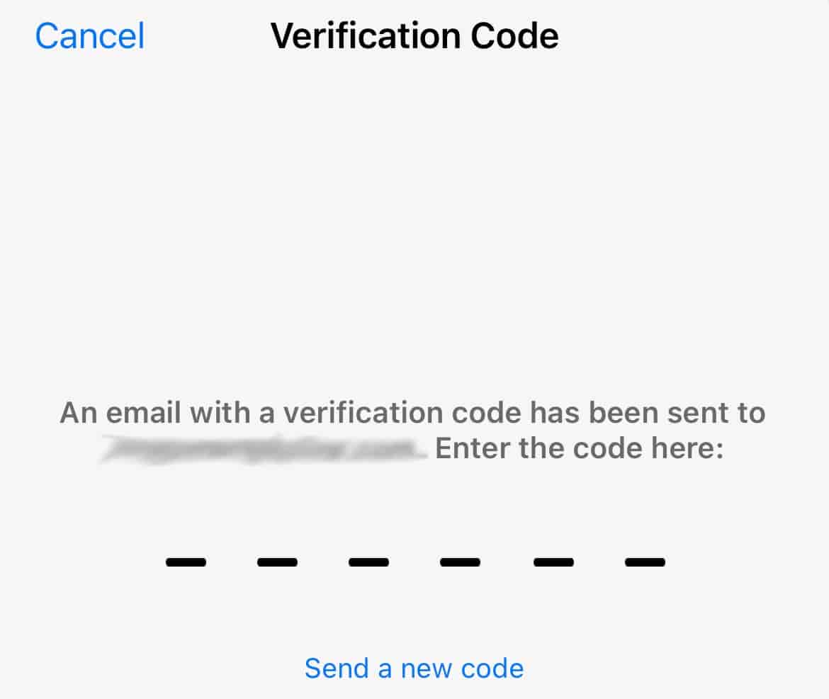 Kode Verifikasi ID Apple