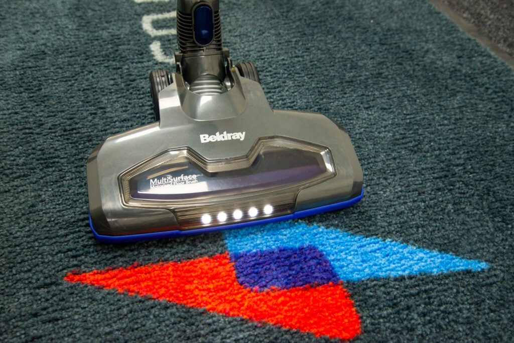 Beldray 2-In-1 Cordless Vacuum (BEL01088ALFOB) floor head LED