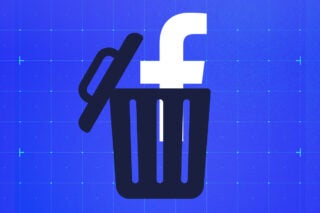 Удалить Facebook