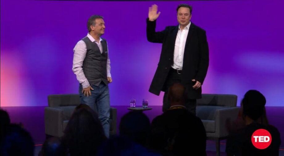 Elon Musk at Ted 2022