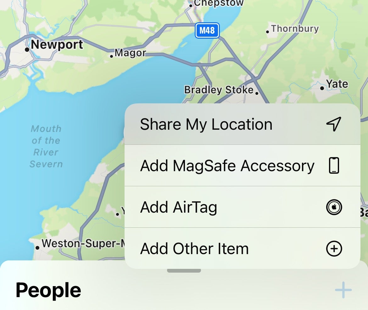 Cara membagikan lokasi di iPhone