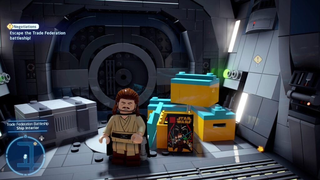 Salah satu dari banyak easter egg di Lego Star Wars: The Skywalker Saga