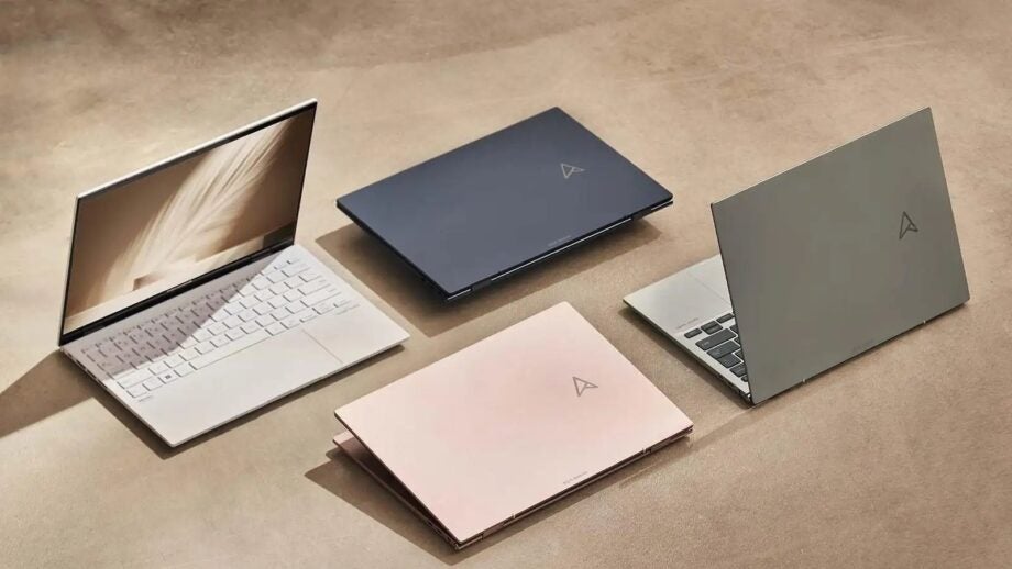A selection of the Asus Zenbook S 13 laptops
