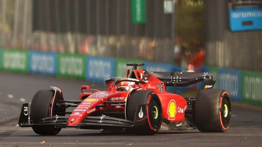 F1 Leclerc Australia 2022