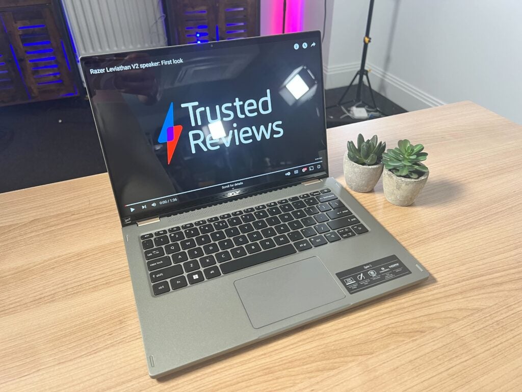 El Acer spin 5 en Trusted Reviews
