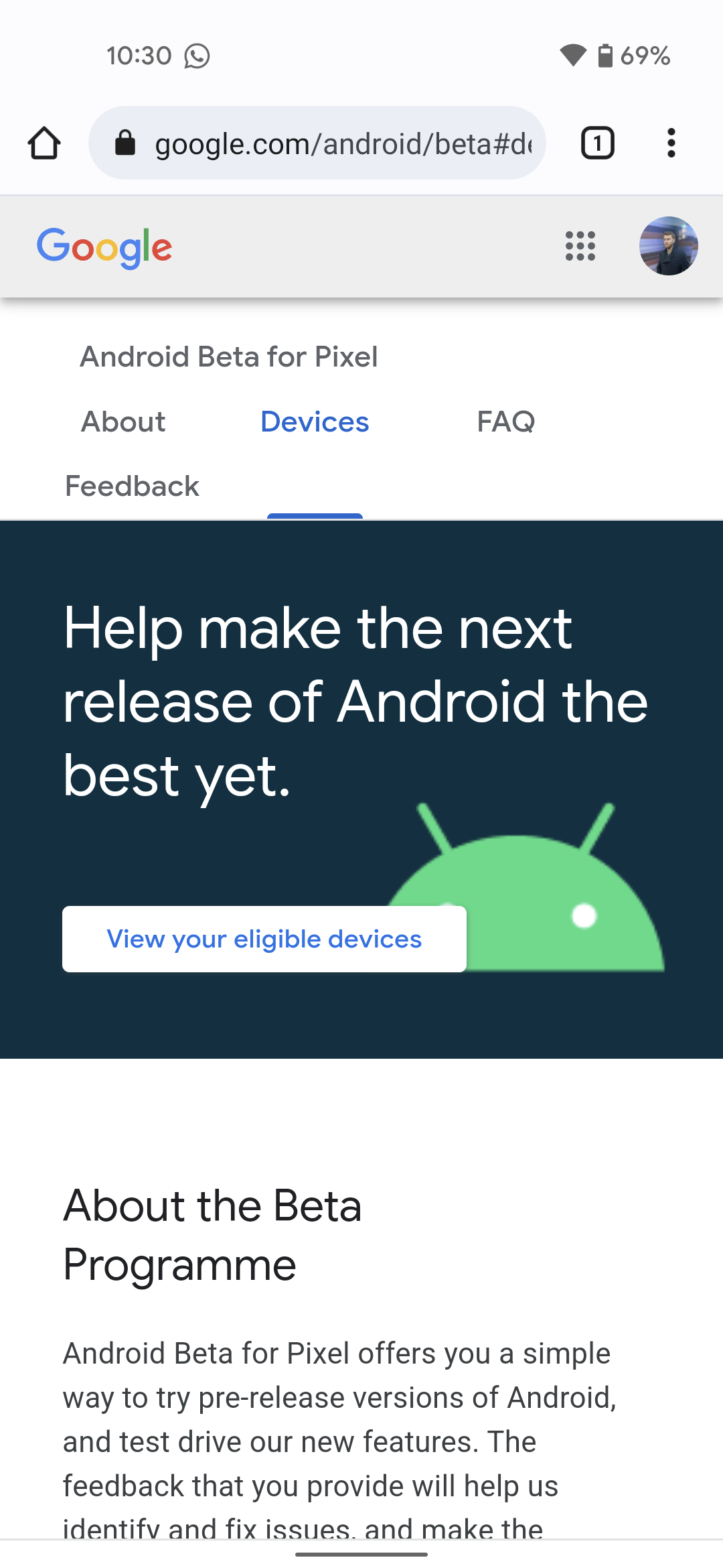 Cara mengunduh Android 13 Beta