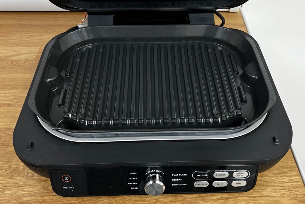 Ninja Foodi MAX Pro Health Grill, Flat Plate & Air Fryer AG651UK grill plate