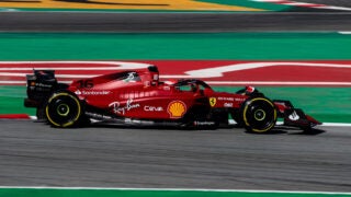 Ferrari 2022 barcelona testing