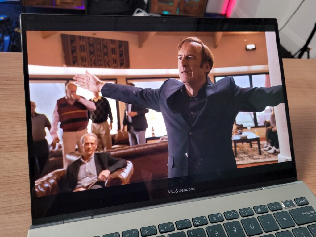 Better Call Saul on OLED screen
