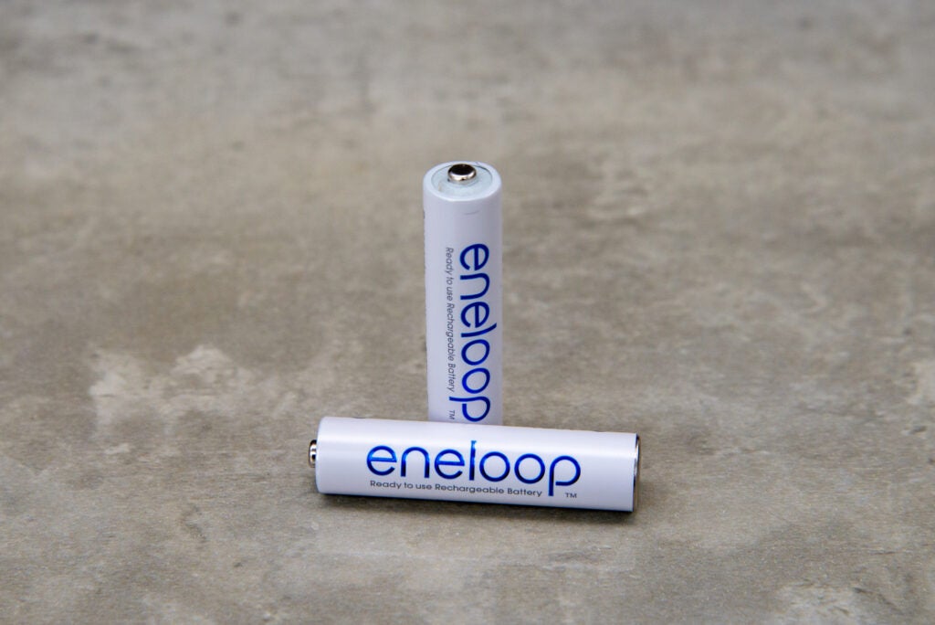 Eneloop AAA one battery lying down