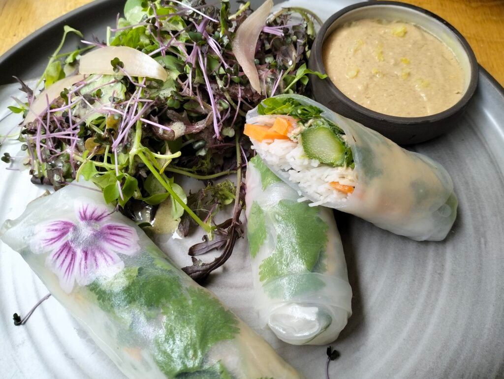 Realme 9 5G picture of summer rolls