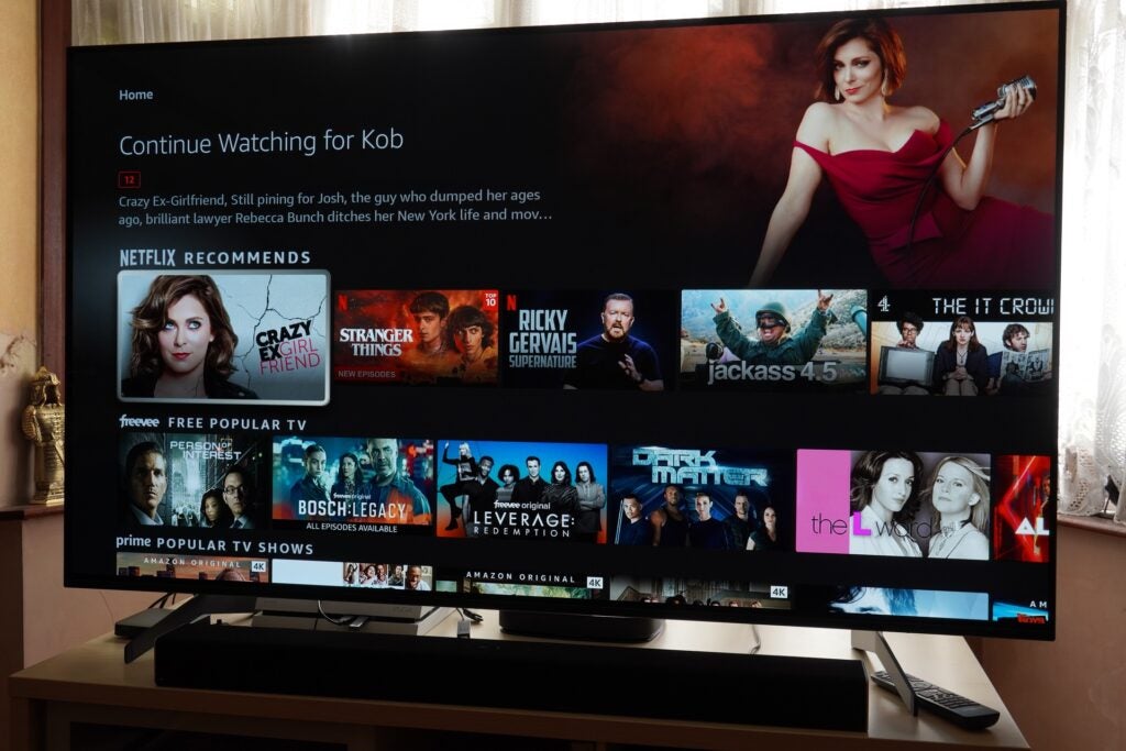 Amazon Fire TV Stick 4K Max Netflix recommends