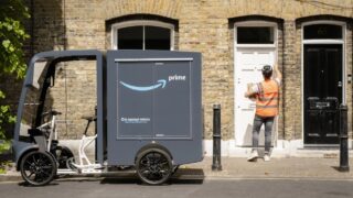 Amazon e-cargo bikes