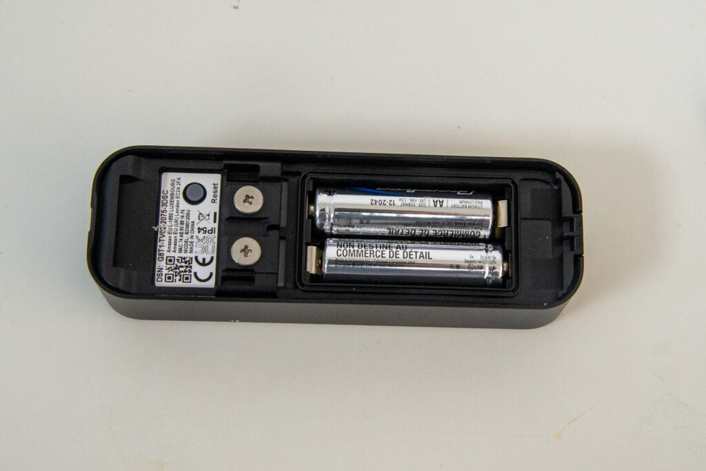 Blink Video Doorbell AA batteries