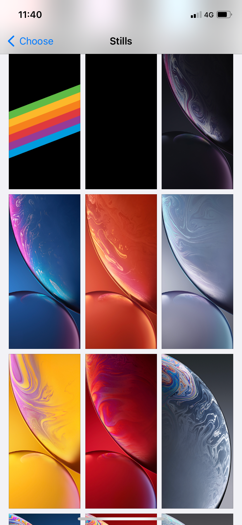 How to change iPhone wallpapers