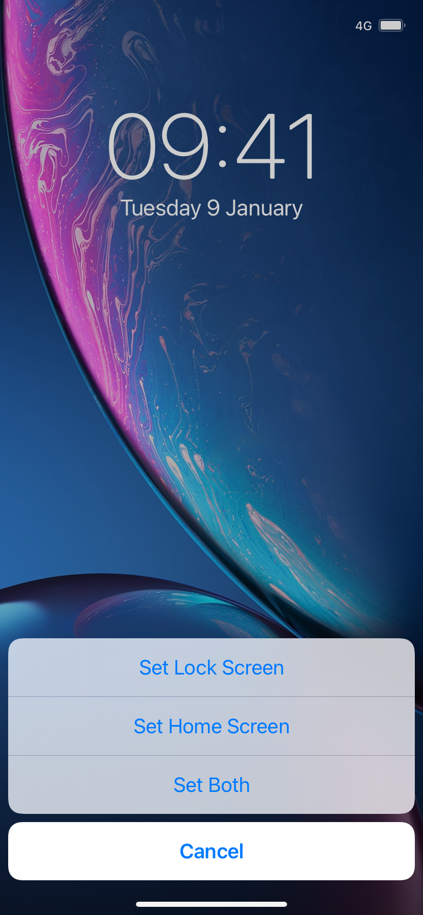 How to change iPhone wallpapers