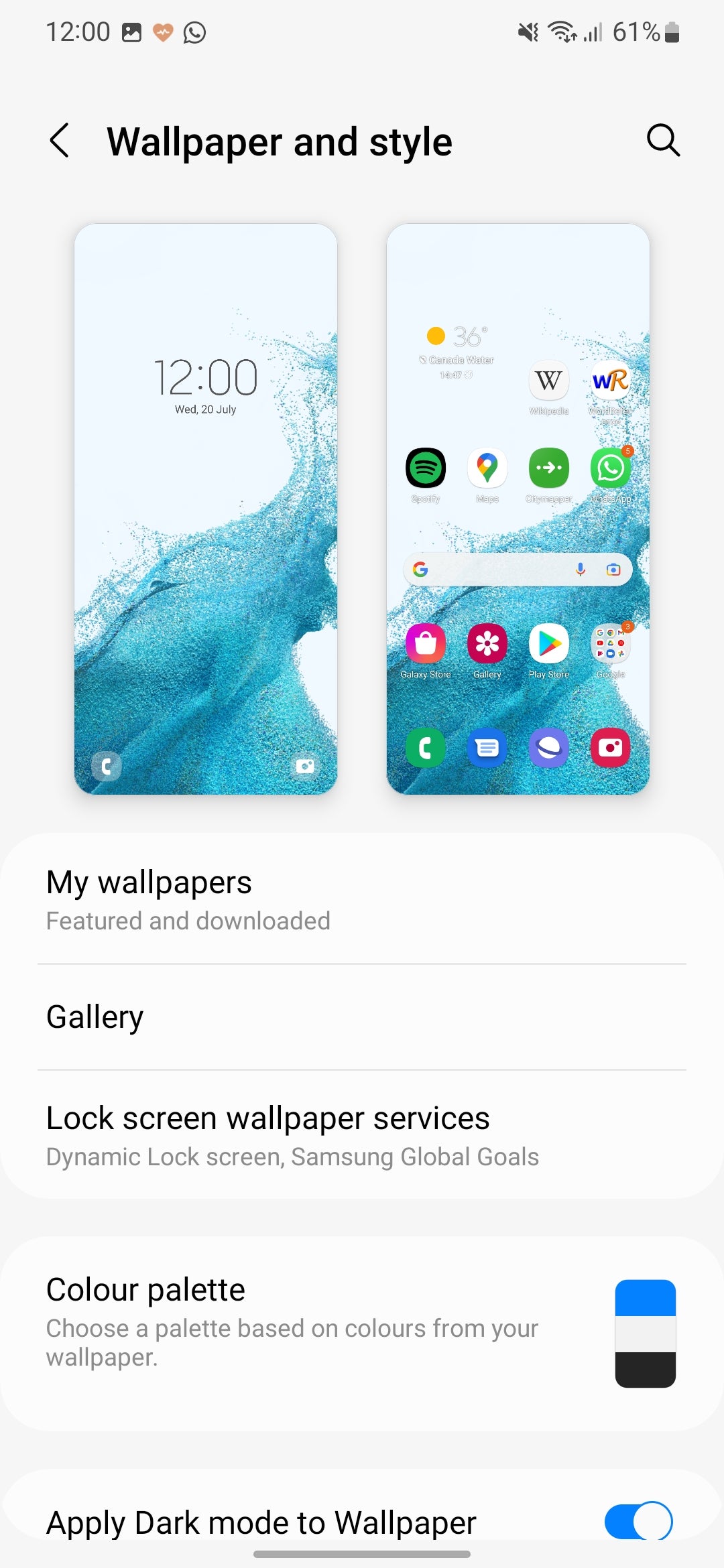 How to change the wallpaper on your Samsung Galaxy phone