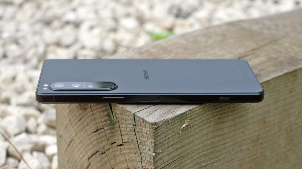 The back of the Xperia 1 IV 