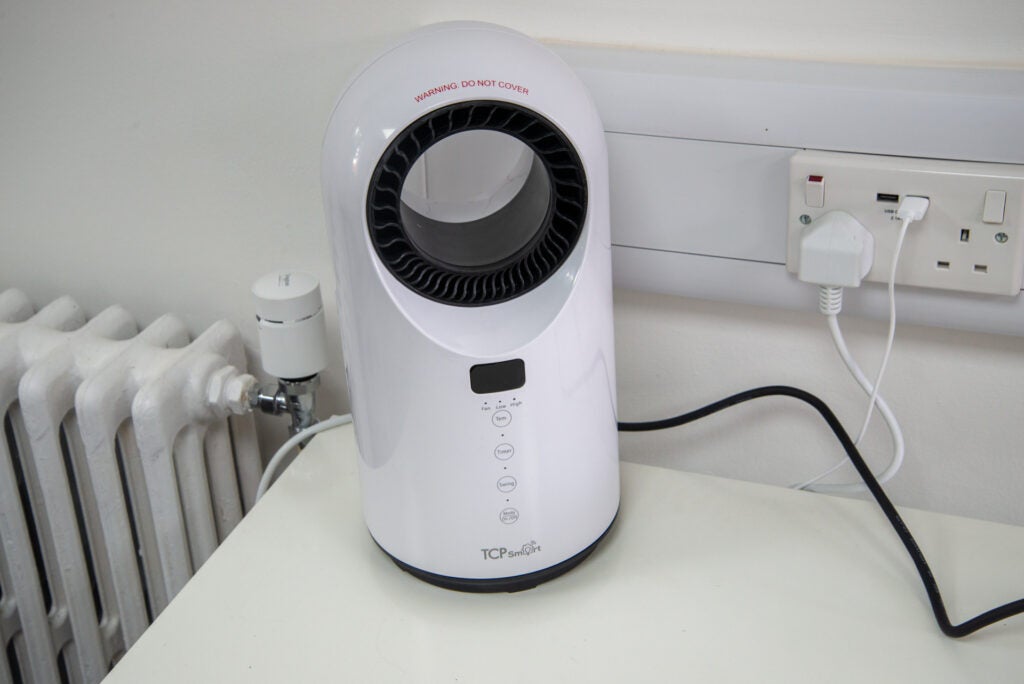 TCP Smart Wifi Portable Bladeless Ceramic Heater & Cooling Fan