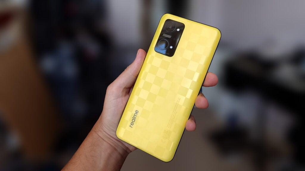The back of the Realme GT Neo 3T