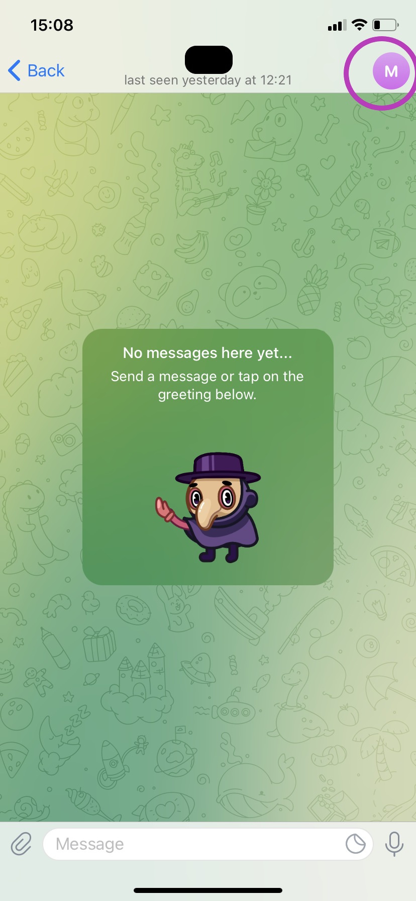how to turn on secret chat in telegram