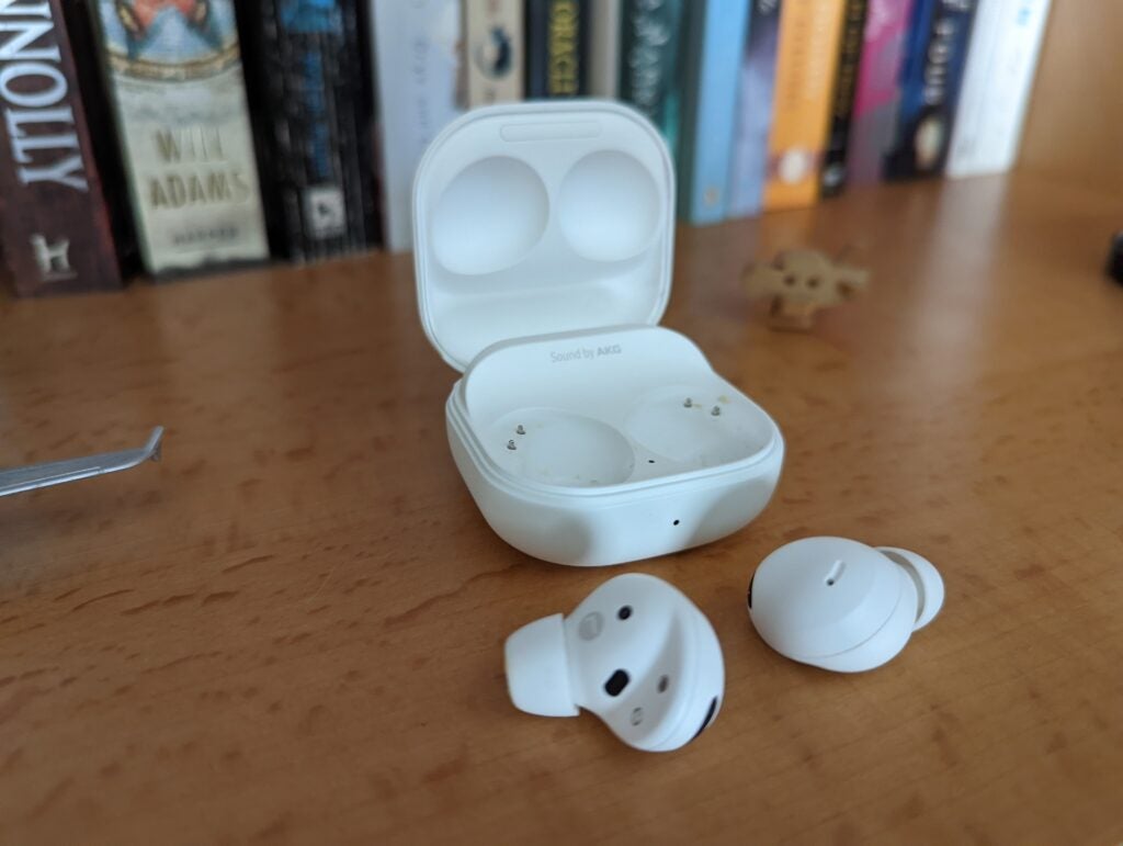 Galaxy Buds 2 Pro out of the case