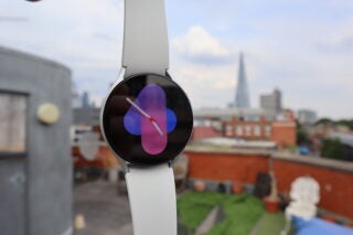 The Gradient Number watch face on the Samsung Galaxy Watch 5