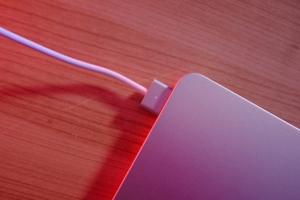 MagSafe is back for charging on the MacBook Air