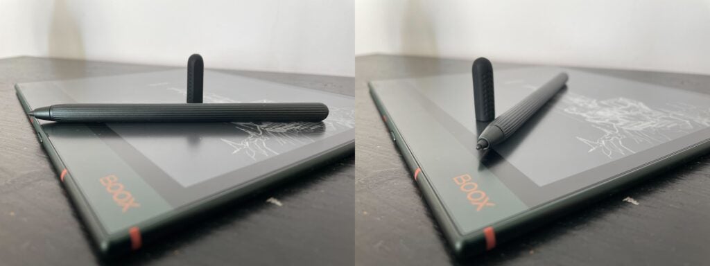 The bundled stylus on the Note Air 2 Plus