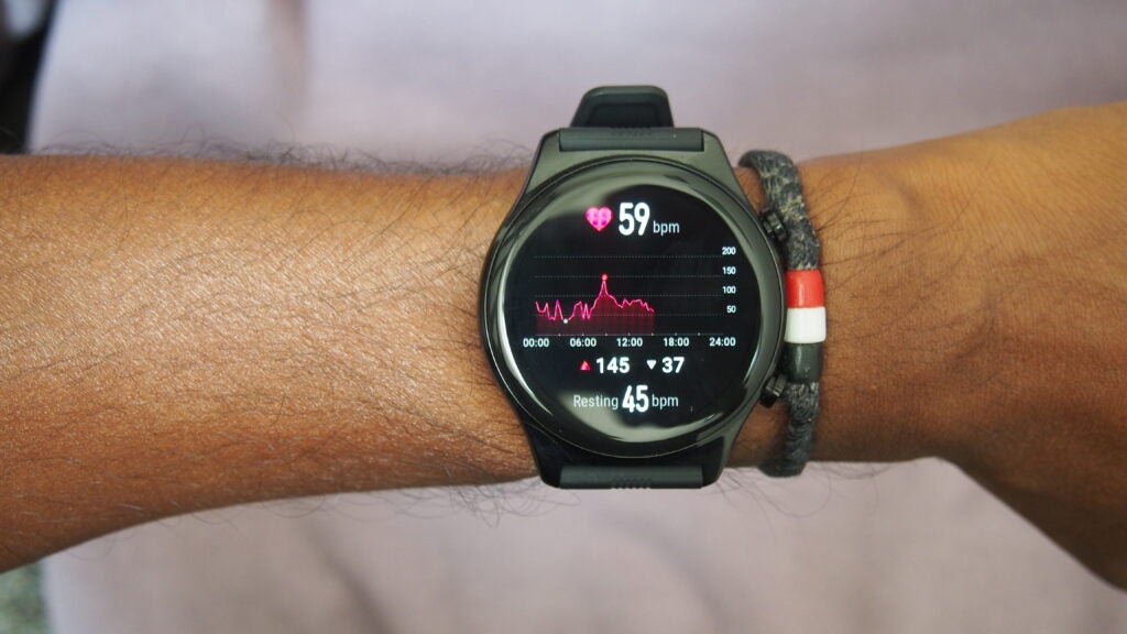 Heartrate on the Honor Watch GS 3