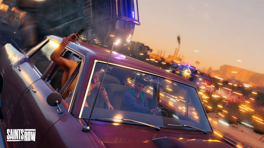 Car chase in Saints Row (2022)