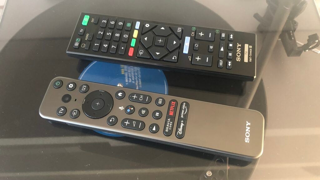Sony XR-42A90K remote controls