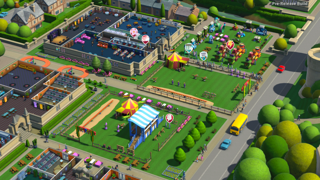 Overview of the campus and facilities on TPC