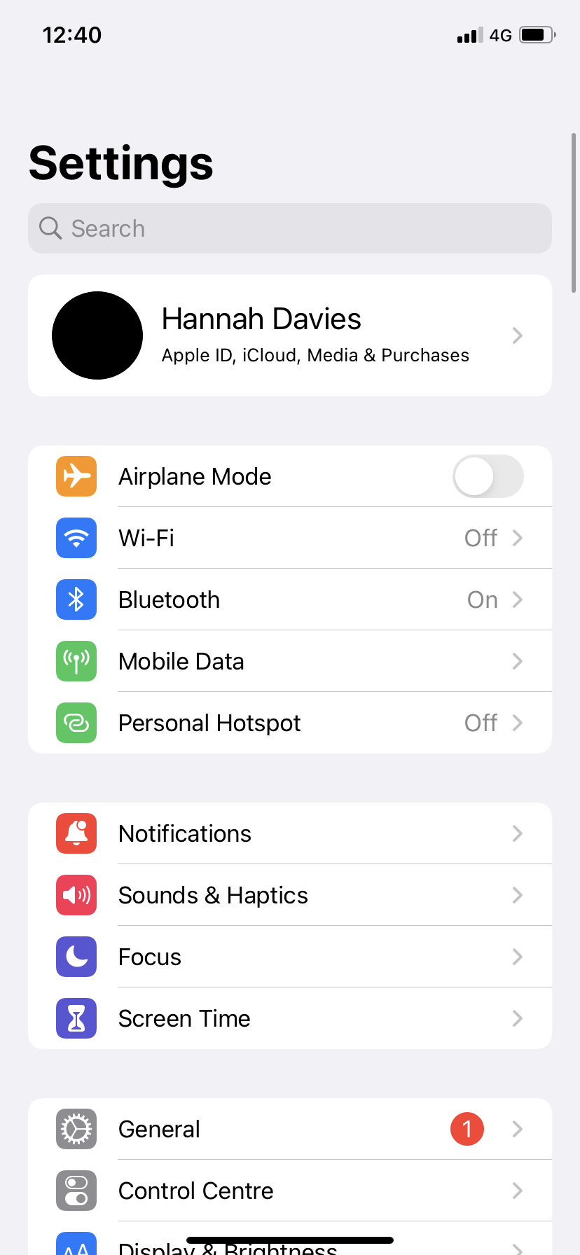 how to set up ios family sharing