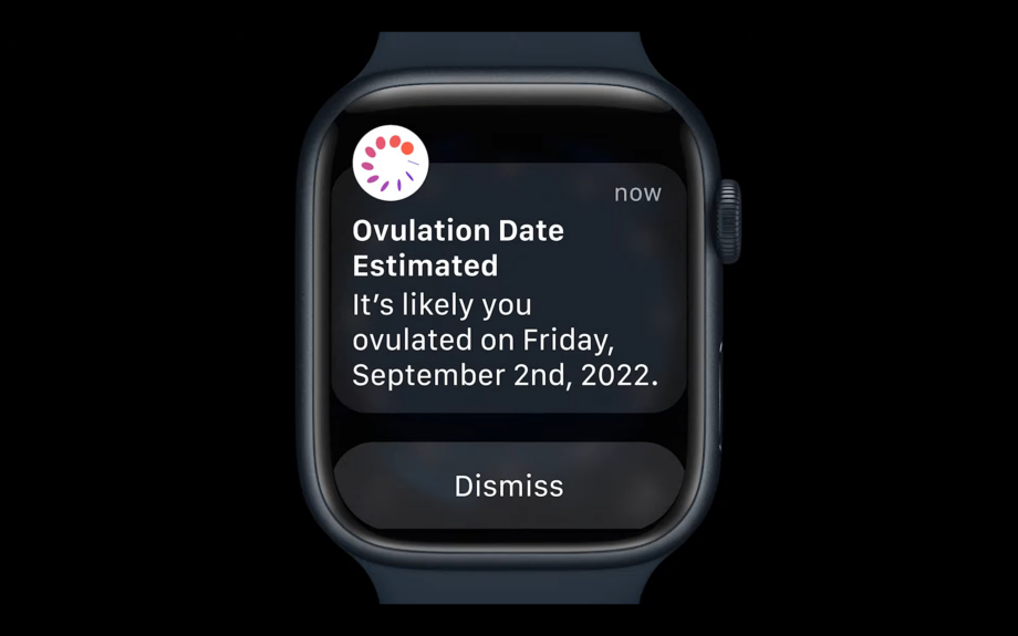 Apple Watch period tracker