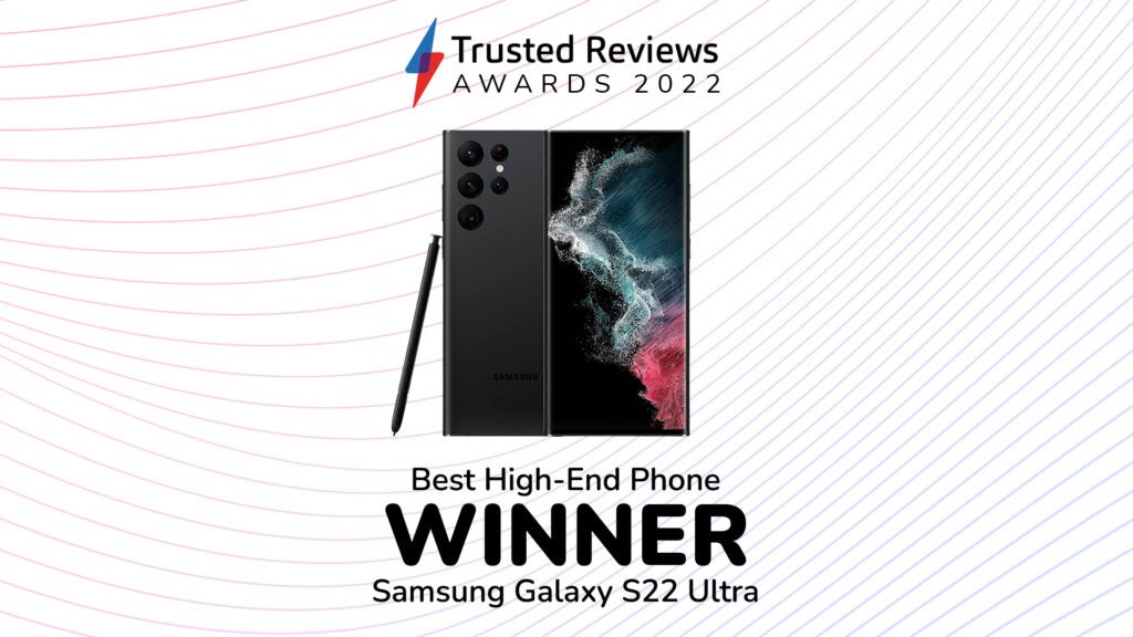Gewinner des besten High-End-Handys: Samsung Galaxy S22 Ultra