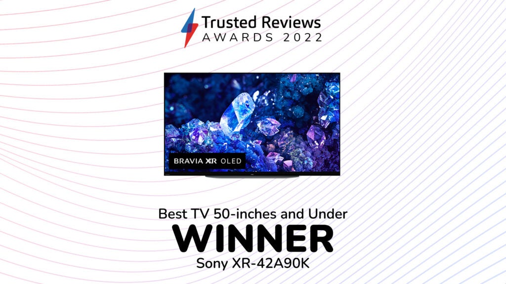 Best TV 50-inches and under winner: Sony XR-42A90K