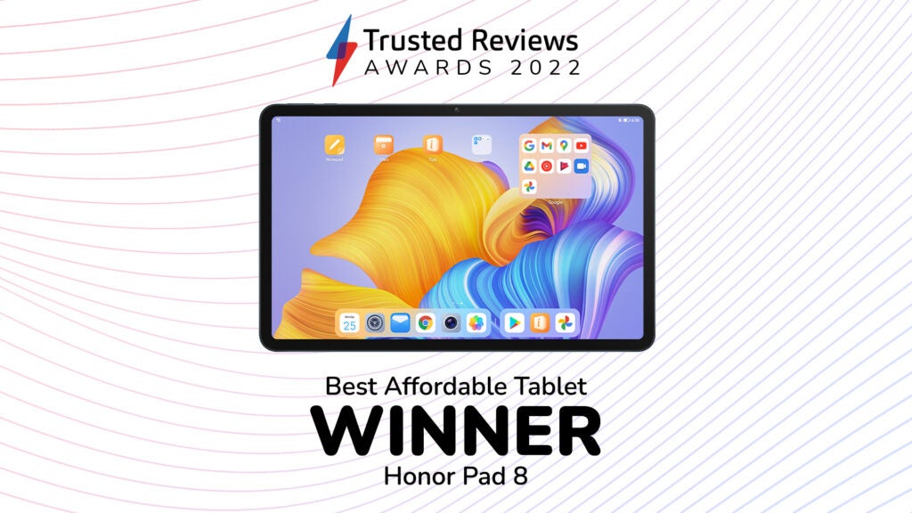 Gewinner des besten erschwinglichen Tablets: Honor Pad 8