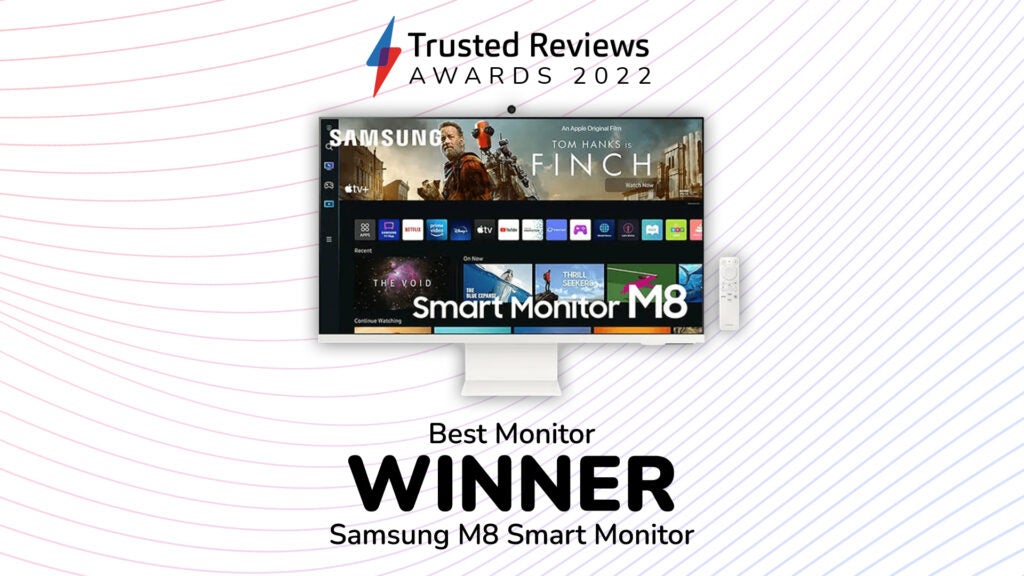 Best monitor winner: Samsung M8 Smart Monitor