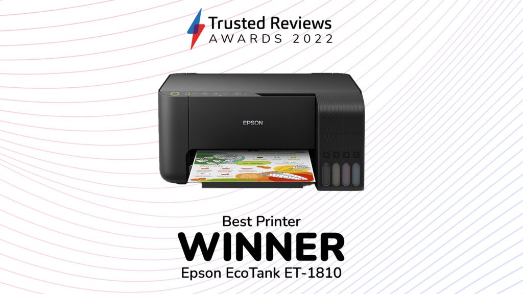 Best printer winner: Epson EcoTank ET-1810