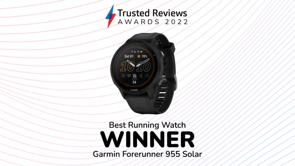 Best running watch winner: Garmin Forerunner 955 Solar