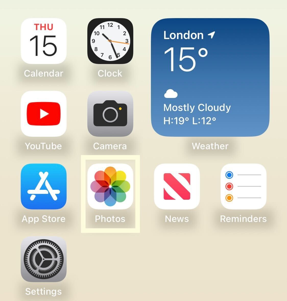 iOS 16 の写真アプリ 