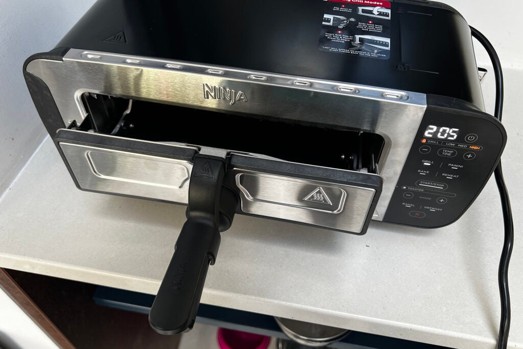 Ninja Foodi 3-in-1 Tostadora, Grill & Panini Press grill pan