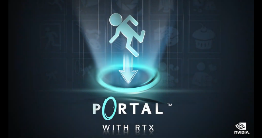 Nvidia Portal RTX game