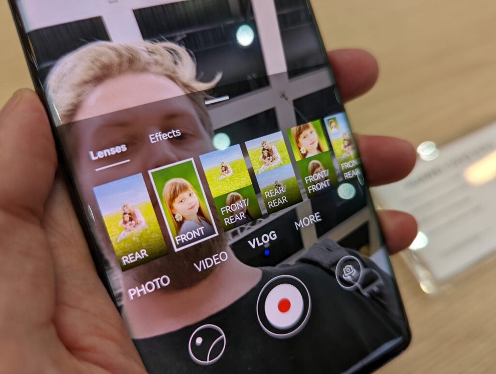 Huawei Nova 10 Pro selfie