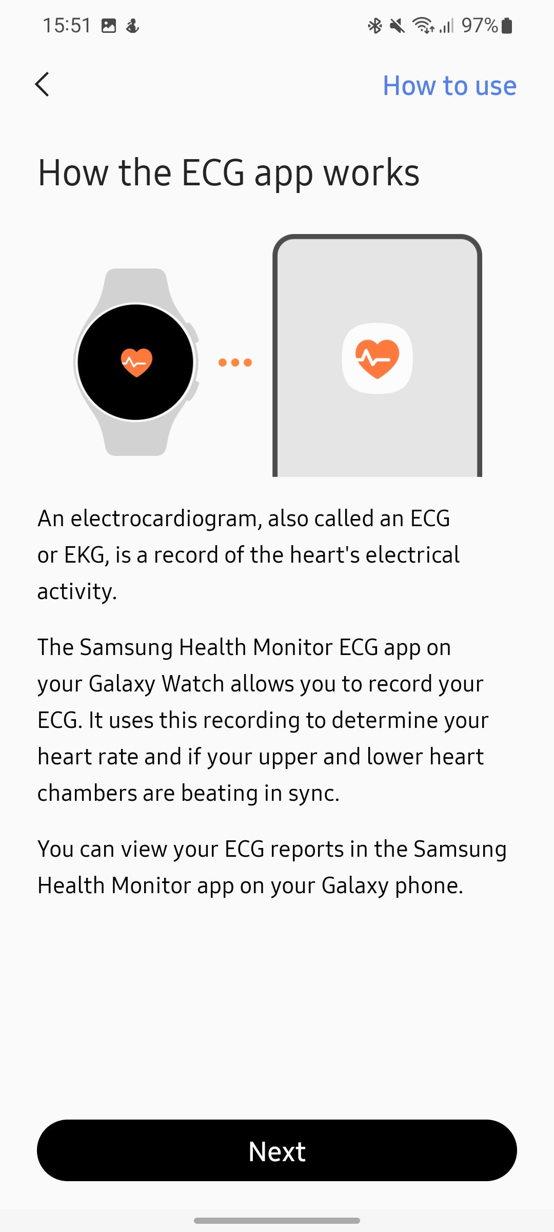 如何使用三星Galaxy Watch 5打开心电图-多听号