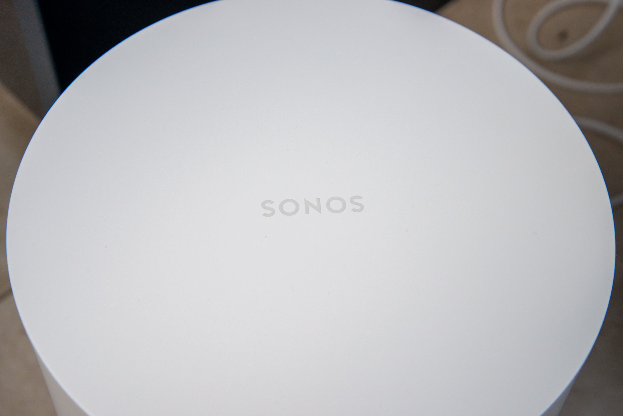 Sonos Sub Mini top surface