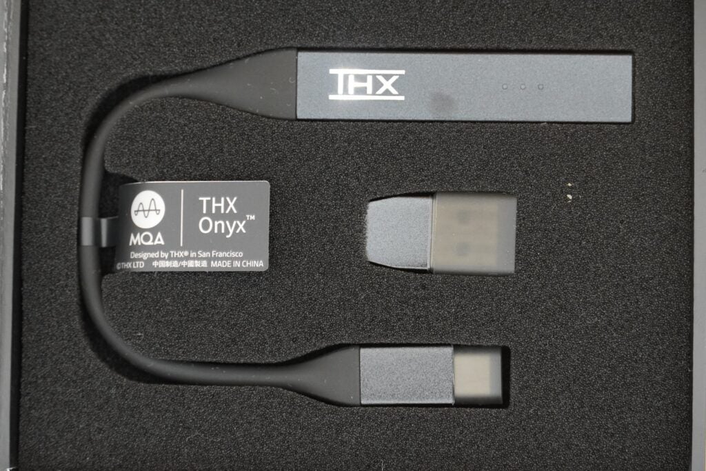 THX Onyx in case